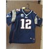 Image 1 : NIKE ON FIELD PATRIOTS JERSEY #12 BRADY