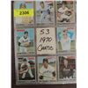 Image 1 : LOT 53 1970 TOPPS BASEBALL PLAYER CARDS