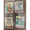 Image 1 : LOT 4 1980 ALLS STAR BASEBALL PLAYER CARDS: FISK,