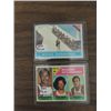 Image 1 : 1975 TOPPS #219 & 221 BASKETBALL PLAYER CARDS