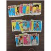 Image 1 : LOT 30 1971-72 TOPPS BASKETBALL PLAYER CARDS