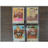 LOT 4 1959 TOPPS #97, 134, 172, 123 FOOTBALL CARDS