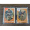 LOT 2 1958 TOPPS #14, 106 FOOTBALL CARDS: COLTS
