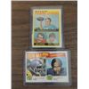 Image 1 : LOT 2 1975 TOPPS #3, 209 FOOTBALL PLAYER CARDS: OJ