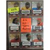 Image 1 : LOT 26 2011 TOPPS ALL ROOKIE FOOTBALL PLAYER CARDS