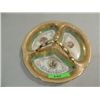Image 2 : VINTAGE VICTORIA 24 KT GOLD CHINA DIVIDED DISH