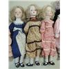 Image 2 : LOT 6 PORCELAIN UNMARKED DOLLS, 2 HAVE HEADS