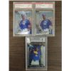 Image 1 : LOT 3 1999 COREY PATTERSON GRADED BASEBALL CARDS