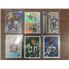 Image 1 : LOT 6 ASSORTED FOOTBALL PLAYER CARDS: GROSSMAN,
