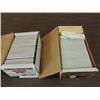 Image 1 : LOT 2 1992 FLEER ULTRA  BASEBALL CARD BUILT SETS
