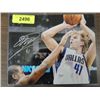 Image 1 : 10X8 BASKETBALL PHOTO AUTOGRAPH DIRK NOWITZKI COA