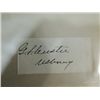 Image 1 : GENERAL CUSTER CUT SIGNATURE AUTOGRAPH NO COA.