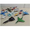 Image 2 : LOT 15 (2) DIE CAST METAL JETS & 13 ASSORTED