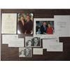 Image 1 : LOT 7 RONALD REAGAN EMPHERIA: PHOTOS, SIGNED CARD,