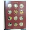 Image 3 : 24 BRONZE MEDALLION PROOF SET AMERICA IN SPACE