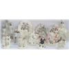Image 1 : Victorian Staffordshire group of highland dancers, he with a dog on his knee,...