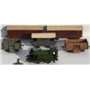 Image 1 : Early C20th gauge-1 clockwork model train set made by Bing for Bassett-Lowke,...