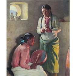 Joseph Henry Sharp - Chant to the Rain Gods