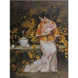 Honghai Pan - Tea in the Garden