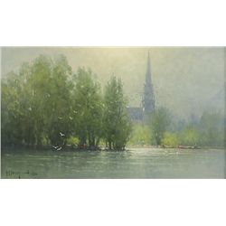 G. Harvey - Misty Morn in Frankfurt