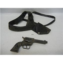 Mattel Toy Pistol and Holster
