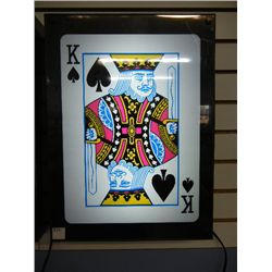 King of Spades  Hanging Light