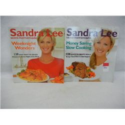 2 Sandra Lee Cookbooks