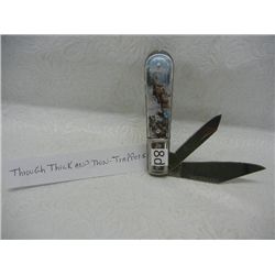 Remington Vintage Series, " Through Thick and Thin-Trappers" 2-Bladed Barlow Knife