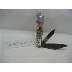 Remington Vintage Series, "Shur-Shot Mallards" 2-Bladed Barlow Knife