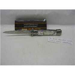 Tac-Force Speedster Model Premium Milano Collection w/ Pearl-Look Handle