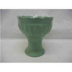Green Pottery Vase