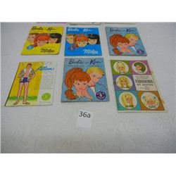 7-Barbie Catalogs, Early 1960s