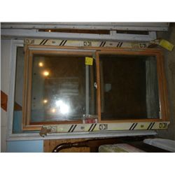 2 Windows: 59"x33" and 65"x41"