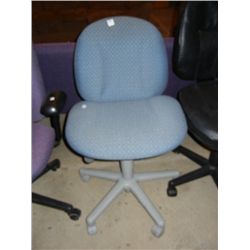 Blue Swivel Desk Chair