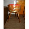 Image 1 : Wooden Bucket Plant Stand
