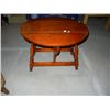 Image 1 : Small Wooden Drop Leaf Table