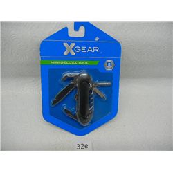 X-Gear 8-Function Mini Deluxe Tool, NIP