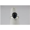 Image 1 : size 6 1/2 Sterling Silver and Iolite ring.