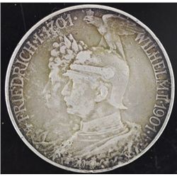1901 German Prussia  5 Mark