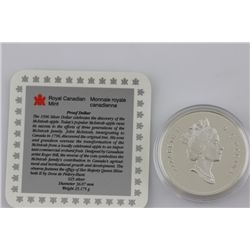 1996 Canadian McIntosh Apple Proof Silver Dollar