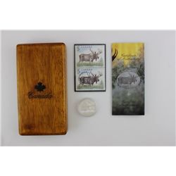 $5 Majestic Moose Limited Edition Stamp & Coin Set