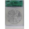 Image 1 : 1996 American Silver Eagle graded MS 69 by ICG
