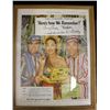 Image 1 : Vintage Whitmans Chocolate Ad Framed With Stars
