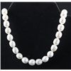 Image 2 : 18" Strand of 9-10mm Baroque Pearls