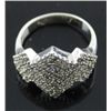 Image 1 : Ladies Cz Ring With Pave Design
