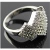 Image 2 : Ladies Cz Ring With Pave Design