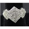 Image 3 : Ladies Cz Ring With Pave Design
