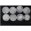 Image 5 : Lot of 12 Silver Coins