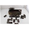 Image 1 : Vintage Ebony Domino Set