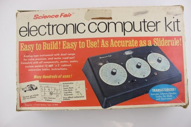 Vintage Science Fair Electronic Computer Kit